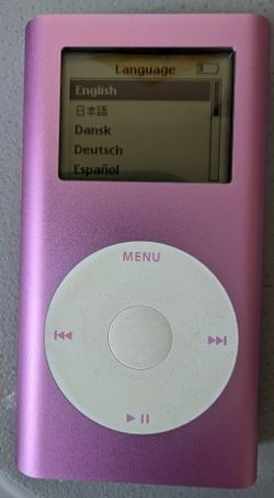 iPod mini 1st gen