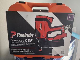 Paslode
Was-$589.00 $489.00
2 in. Cordless 0 Straight Nail Coil Siding and Fencing Nailer