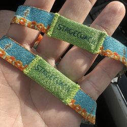 2 GA SUNDAY STAGECOACH WRISTBANDS $150 Each 