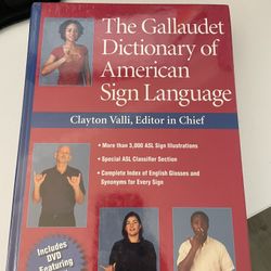 The Gallaudet Dictionary of American Sign Language 