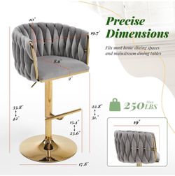 Luxurious bar chairs