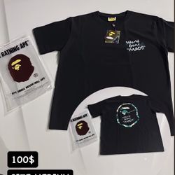 Brand new bape tees size M - L