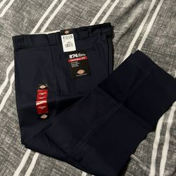 Navy blue Dickies 874 Original Fit Work Pants 36X30