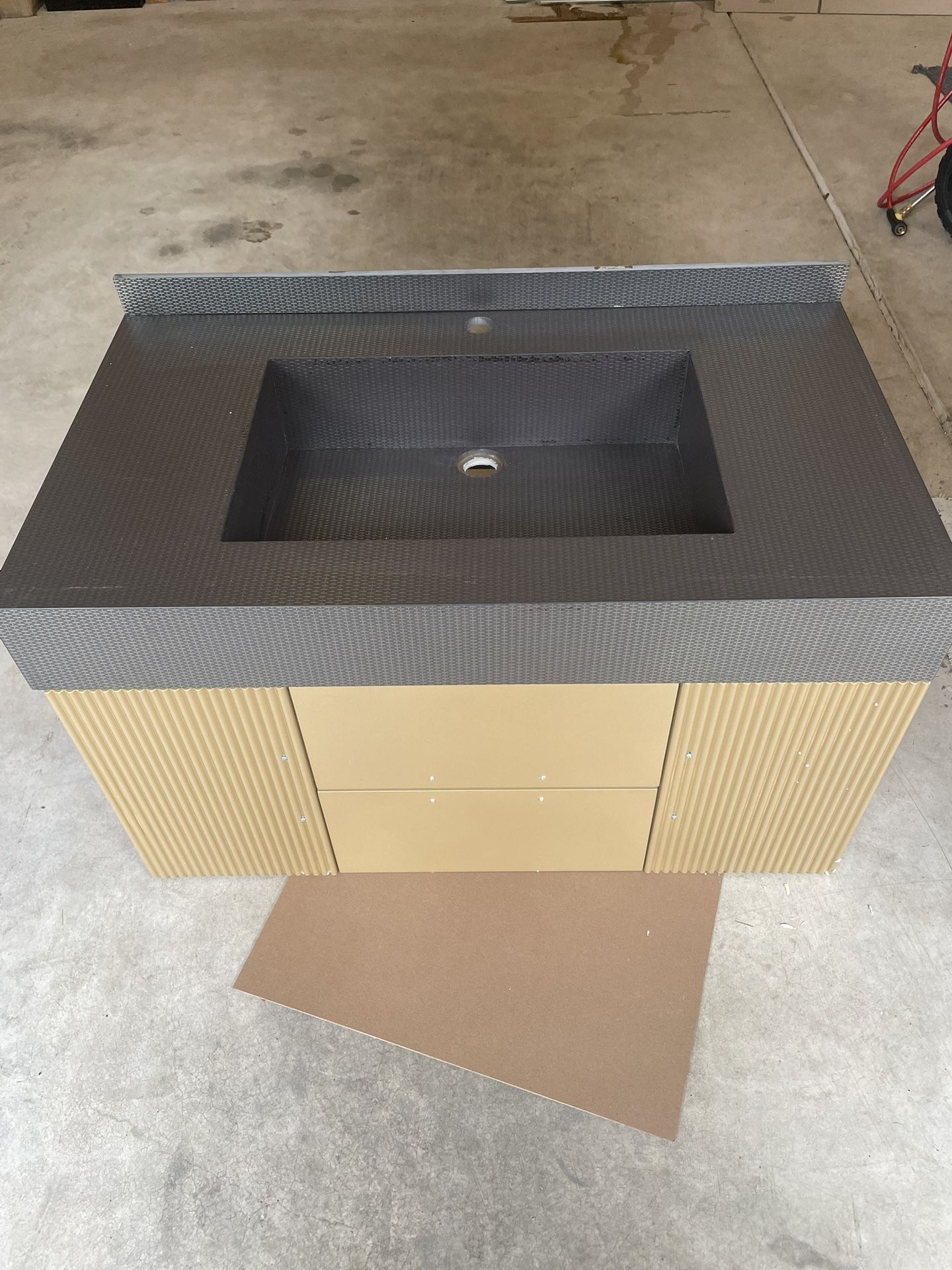 Vanity Sink With Smart Mirror