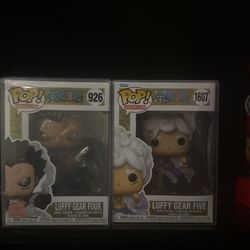 Luffy Gear 4 And 5 Funkos
