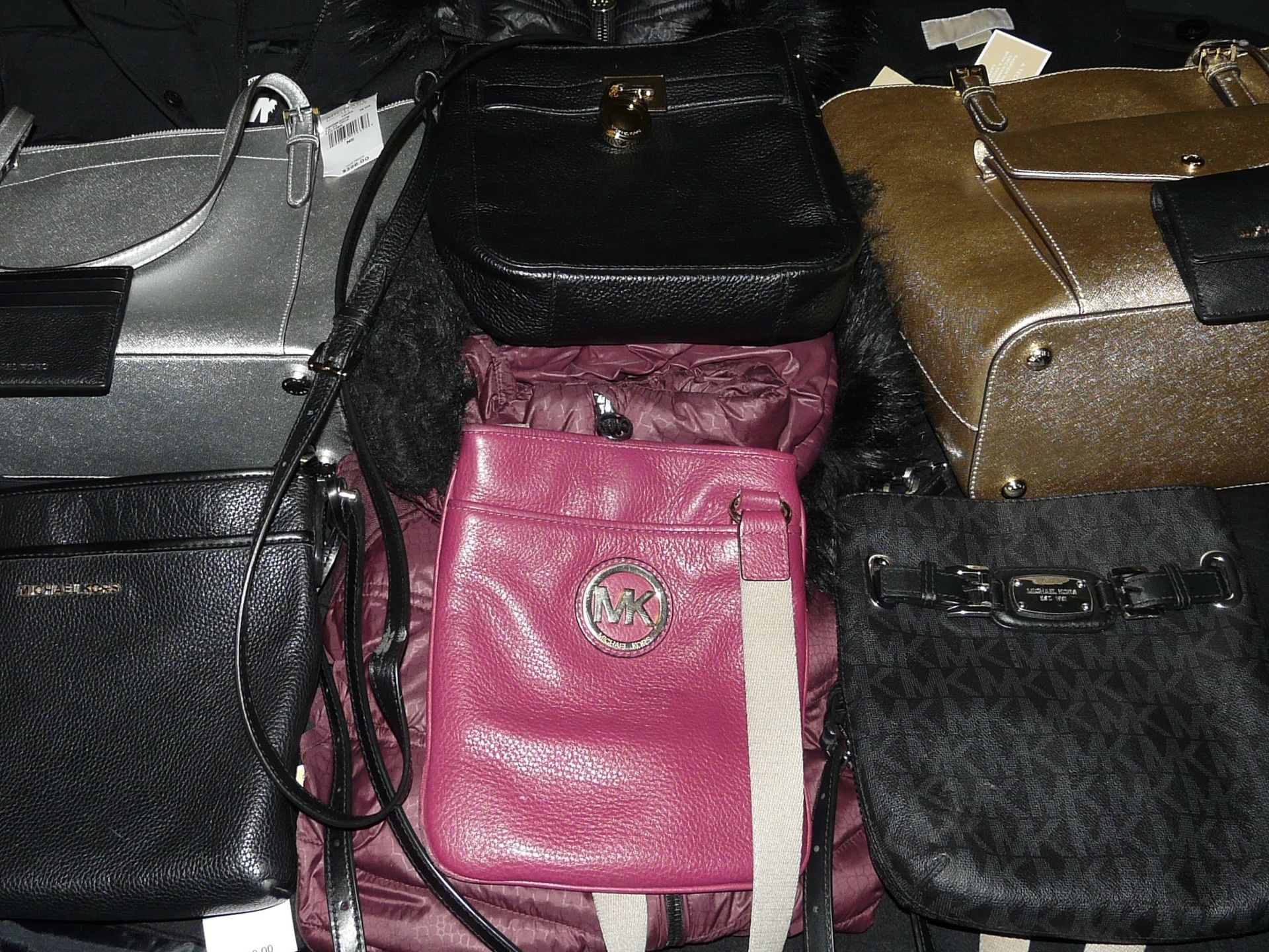 Michael Kors Brand New / Lightly Used Lot Jackets, Purses, & Wallets