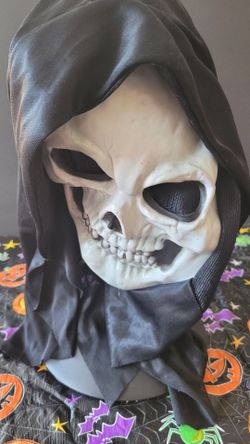 Skull Grim Reaper Halloween Costume Mask
