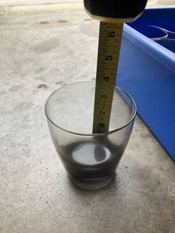 4inch glass cup/vase