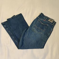 Wrangler Retro Relaxed Boot Cut Jeans Men's Size 42x30 Medium Wash