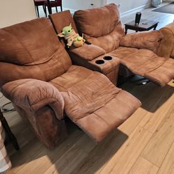 Recliner And Love Seat