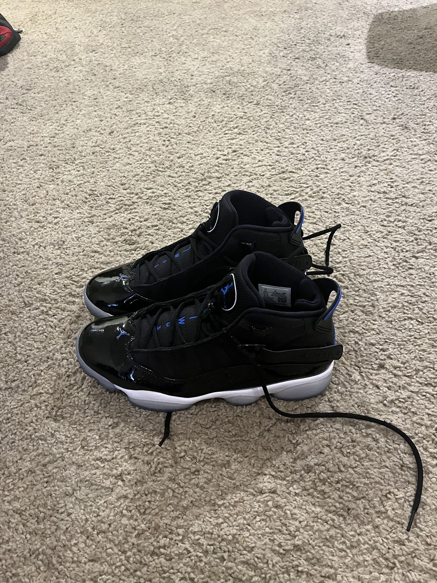 Air Jordan Men’s Two Trey Black and Blue 