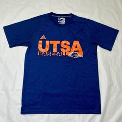 Adidas UTSA Baseball Ultimate Tee Shirt Dark Blue size medium men’s
