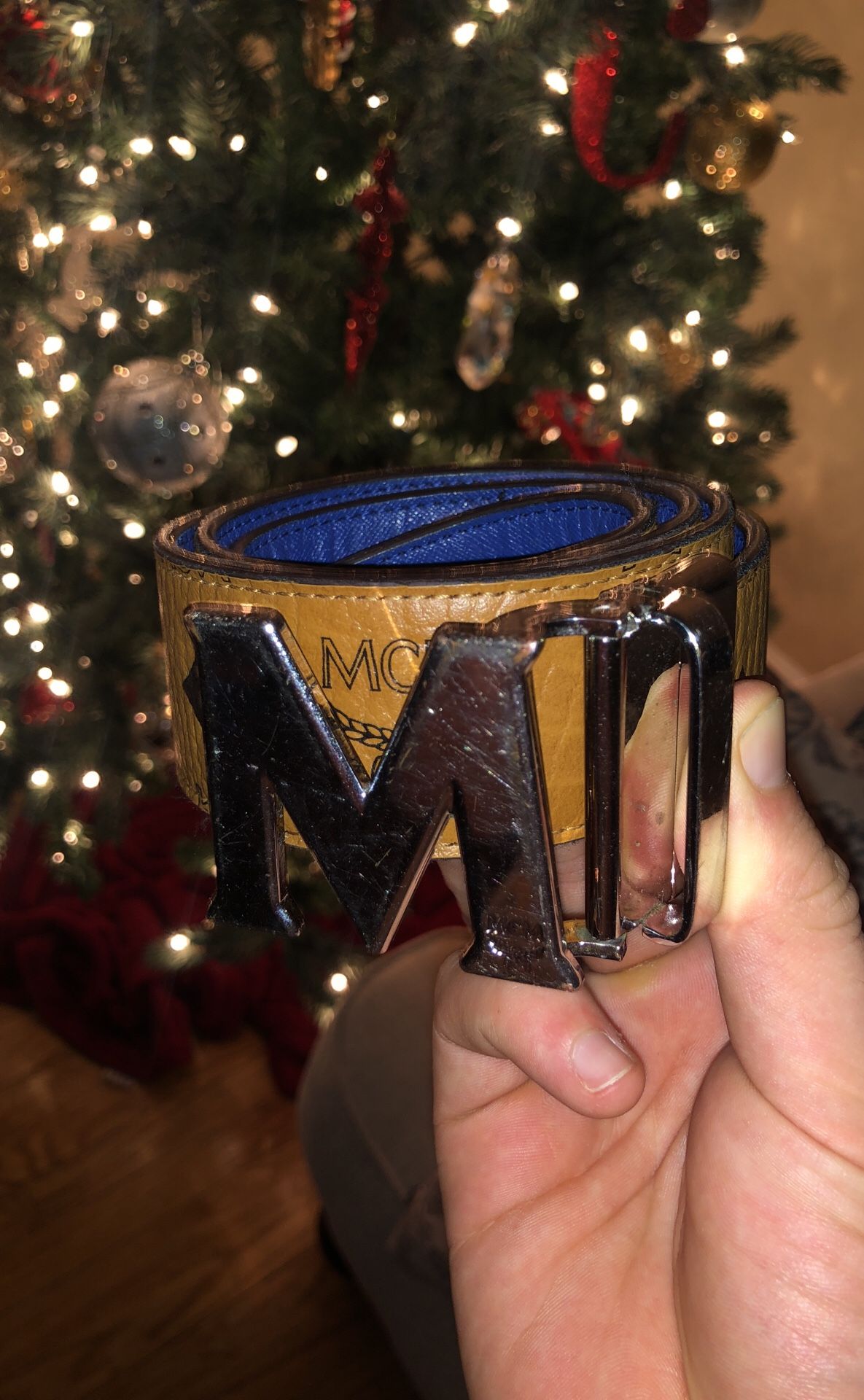 Authentic MCM Belt