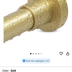 YNL Gold Shower Curtain Rod 32-94in