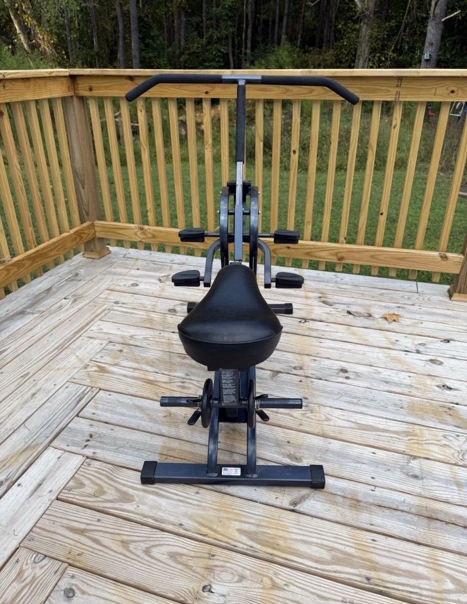 LIFESTYLER BY SPORT HEALTH RIDER TOTAL BODY HEALTH & FITNESS MACHINE W MONITOR