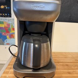 Breville BDC650BSS Grind Control Coffee Maker With Grinder, Brushed Stainless Steel, Thermal Carafe