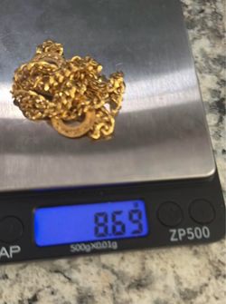 18k yellow Gold Infinity Chain