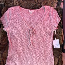 ana Ribbed Top Small NWT