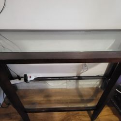 Glass TV Stand