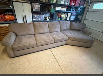Beautiful grey sectional