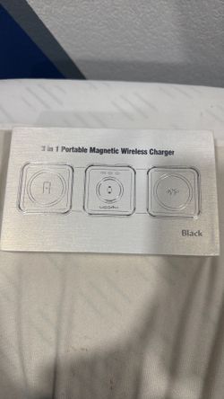 3 in 1 portable magnetic wireless charger