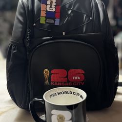 FIFA World Cup 26 KC Backpack Cooler + Mug Set