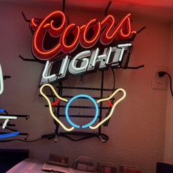 Coors Light Neon