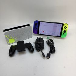 Nintendo Switch OLED Console Gaming System HEG-001 Splatoon 3 Edition