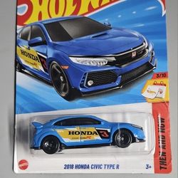 Hot Wheels 2018 Honda Civic R 3/10  123/250
