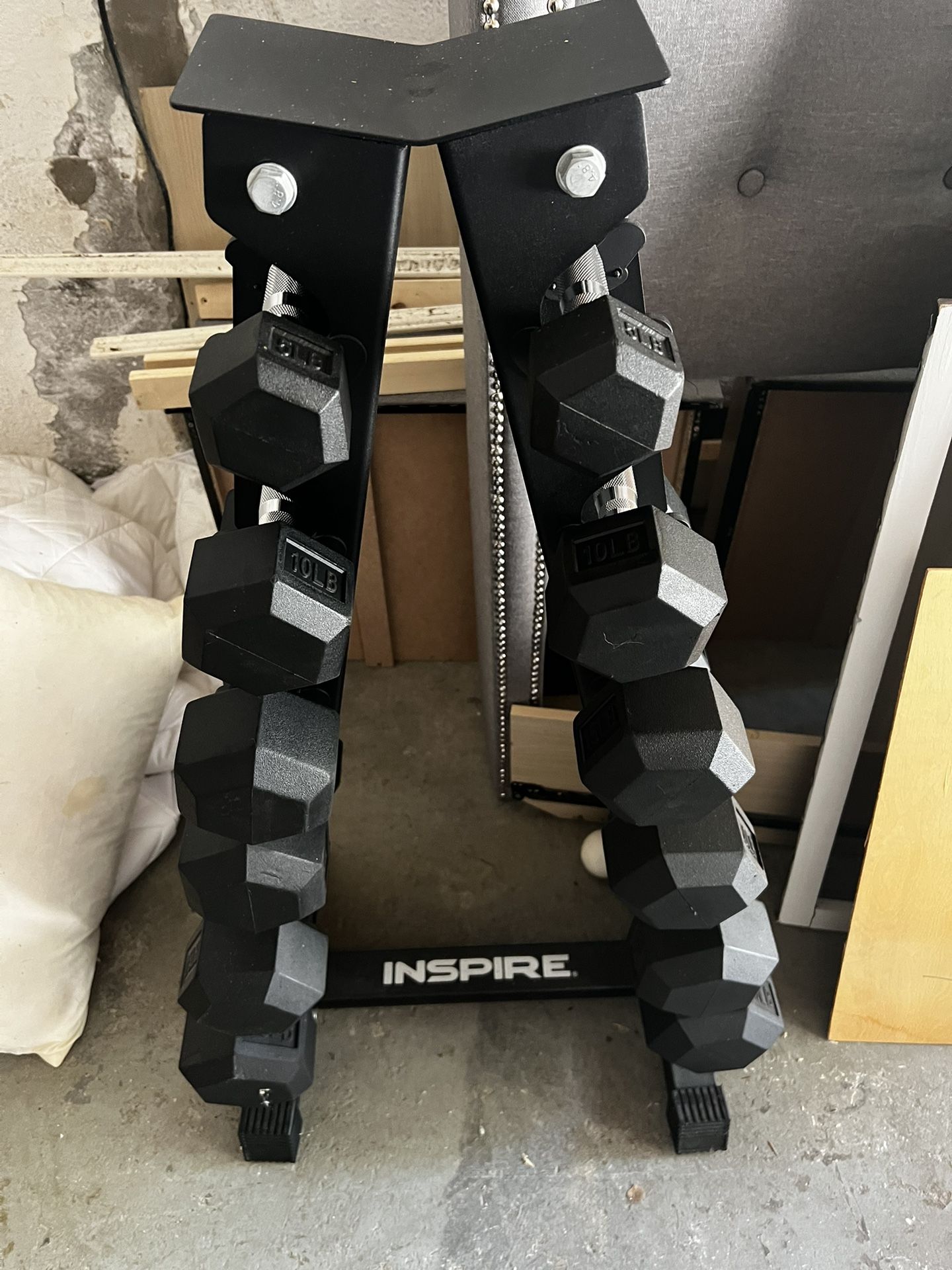 Dumbbell With Rack