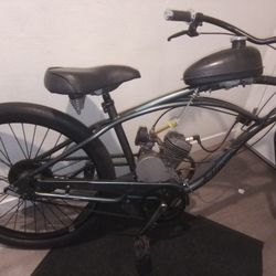 Gas Powered Electra Bike