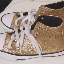 Glitter Converse Size 13 Girls 