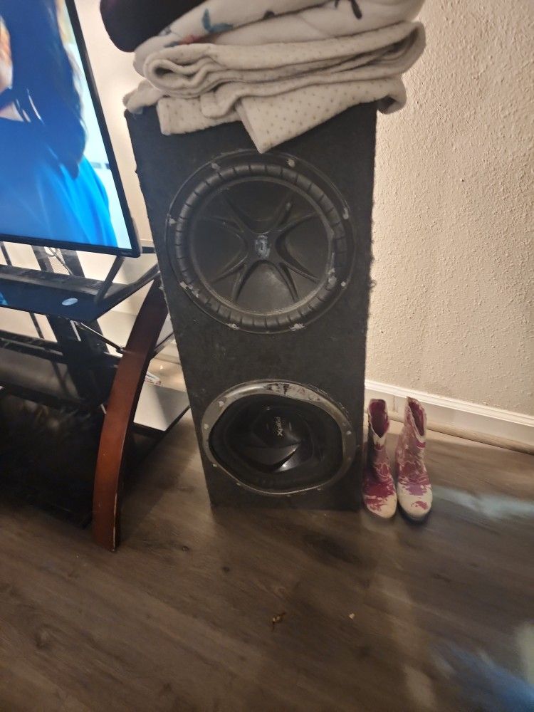 2 12 In. Subs With Box. 300 Obo