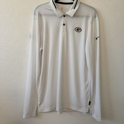 Nike Men’s Green Bay Packers On Field Polo Shirt - Size Medium - NFl Shirt