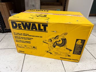 DEWALT — 15 Amp Corded 12 in. Double Bevel Sliding Compound Miter Saw with XPS technology