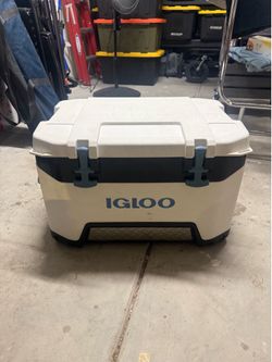Igloo 52qt white cooler