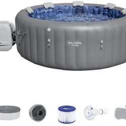SaluSpa Santorini HydroJet Hot Tub – Excellent Condition – $700 OBO