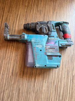 Makita Roto Hammer with vacuum