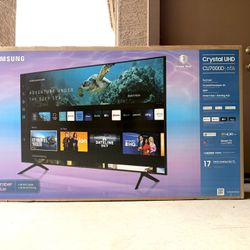 Samsung 65” TV Crystal UHD CU7000D OBO