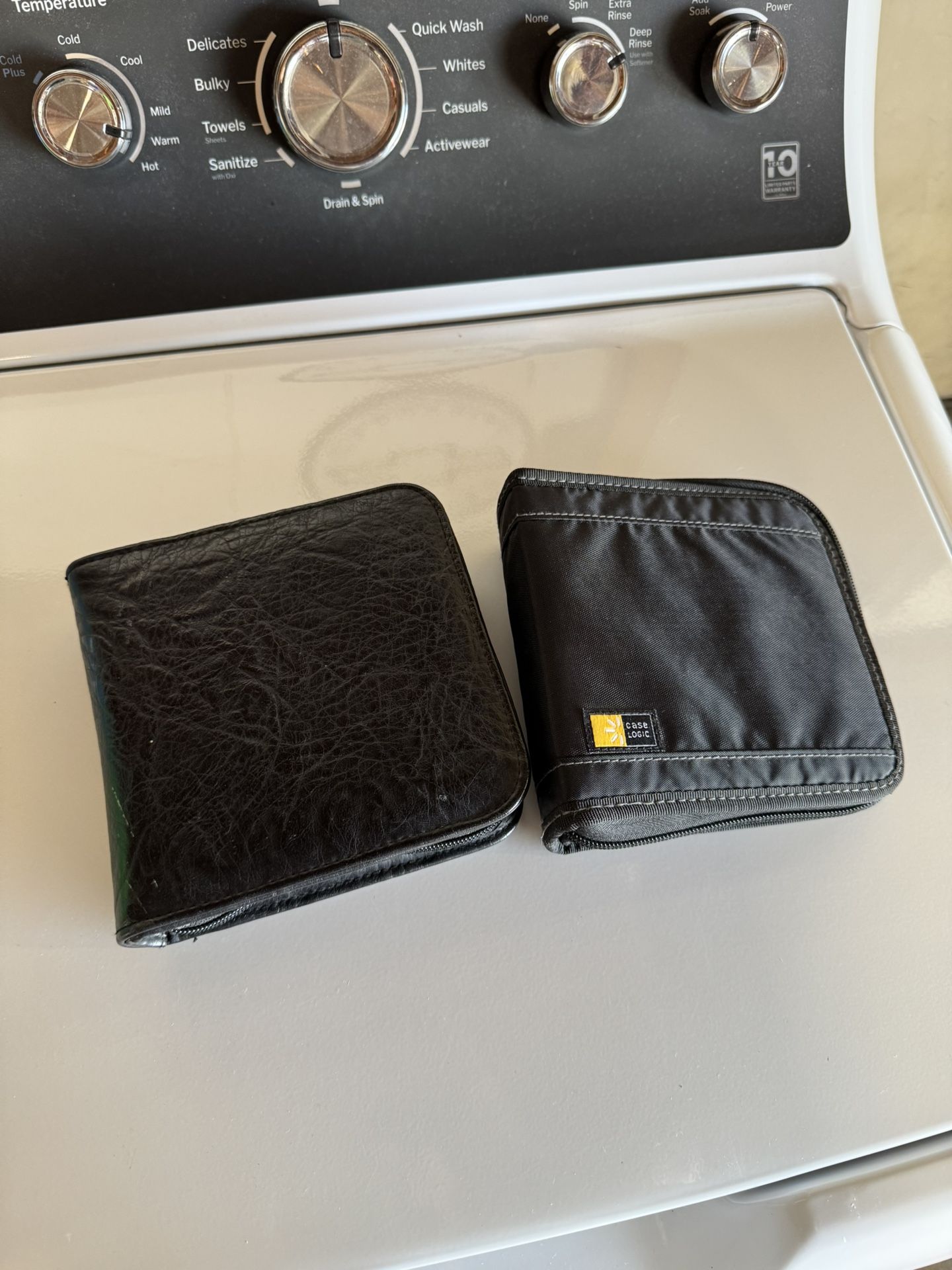 Pair of Case Logic CD Storage Wallets