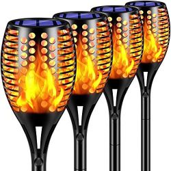 LED Solar flame light