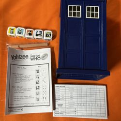 Doctor Who 50th Anniversary Collector’s Edition Yahtzee - USA Hasbro 2012
