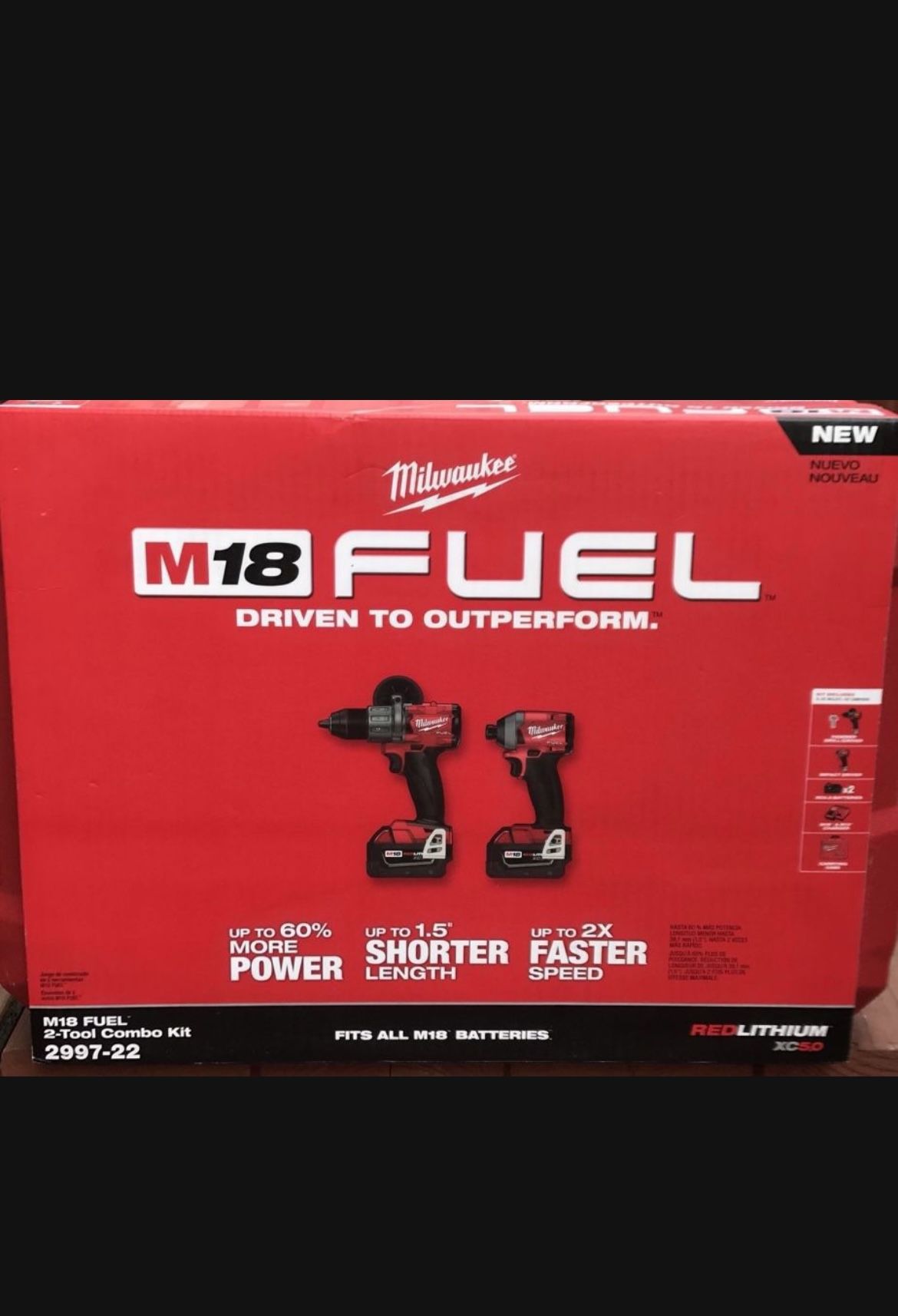 M18 Fuel Impact And 2 Speed Hammer Drill 300 Firm