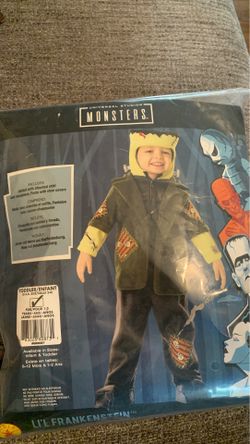 Brand new lil Frankenstein costume size 2-4