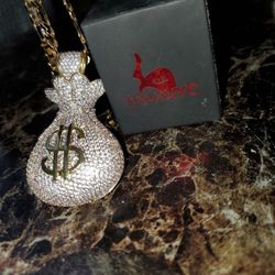 Moneybag pendent
