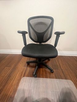 Realspace® MFTC 200 Ergonomic Mesh Mid-Back Task Office Chair, Black