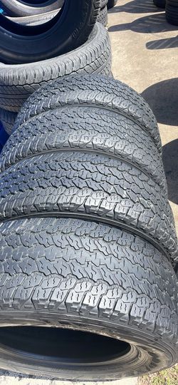 GOODYEAR WRANGLER TIRES 255/65/17 (SET)