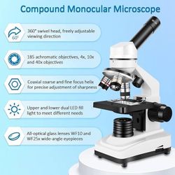 NEW POWER MAGNIFICATION MICROSCOPE 