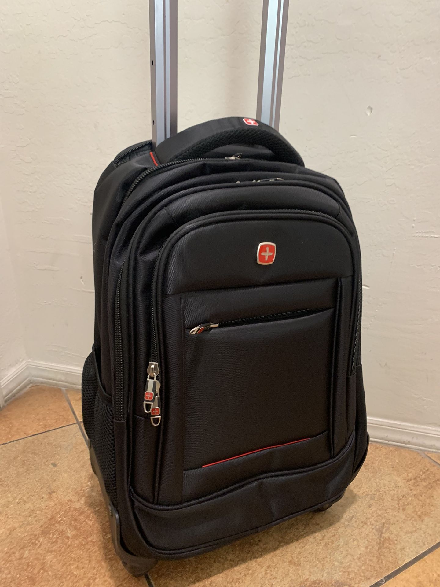 Carry On Backpack With Wheels!!