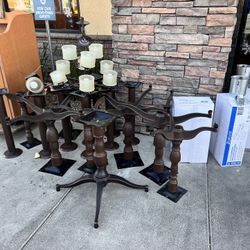 Free Metal Scrap Or Table Bases